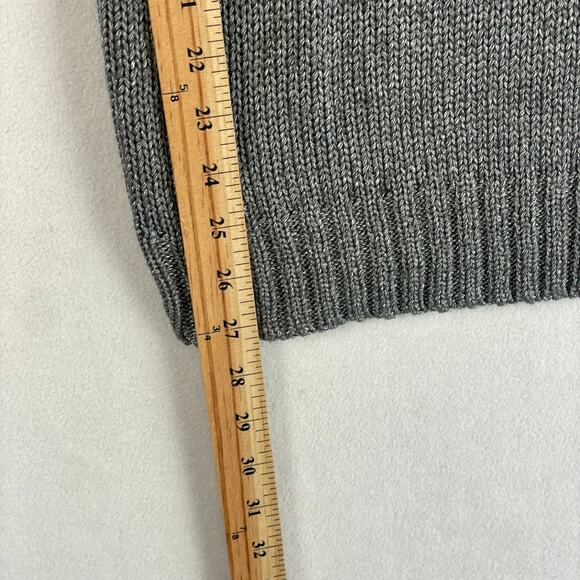 Michael Michael Kors Sleeveless Sweater Women’s SZ L Silver Metallic Gray EUC - Picture 6 of 10